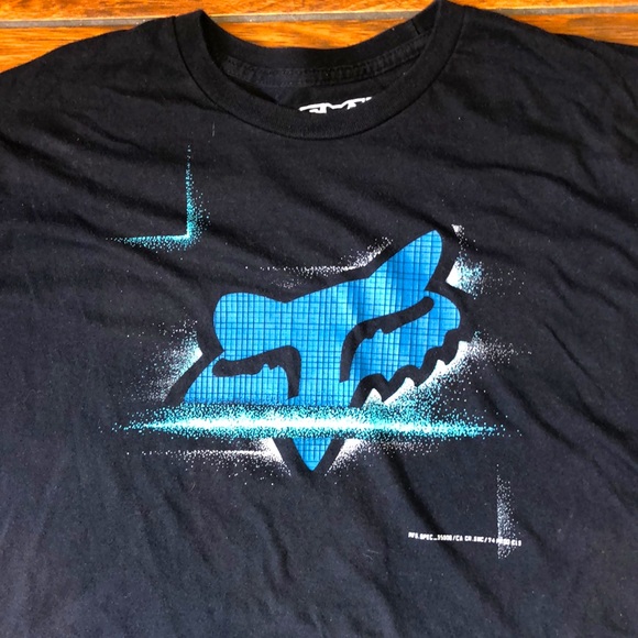 Fox Racing mens logo t-shirt. XL - Picture 2 of 3
